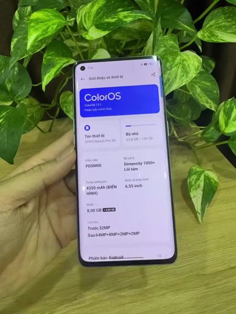 Oppo Reno5 Pro 5G 128GB Đa sắc. Mua bán Điện thoại tại Huyện Mỏ Cày Bắc Bến Tre được đăng bởi CHĐT KHÔI NGUYÊN hình 1
