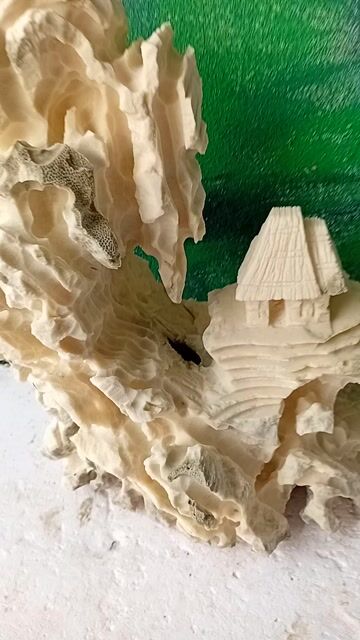 Hòn non bộ đá san hô 32x30x17cm. Mua bán Cây cảnh, đồ trang trí tại Quận Hai Bà Trưng Hà Nội được đăng bởi NON BỘ MIỀN ĐÔNG hình 1