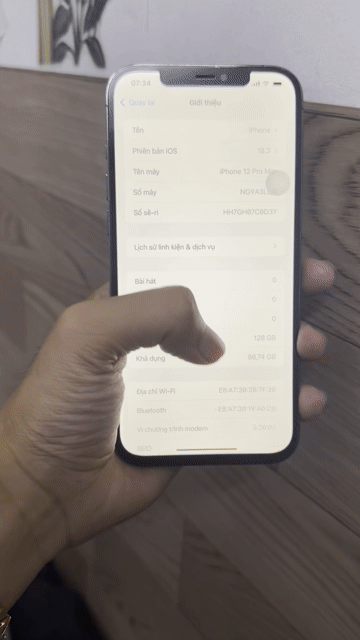 iPhone 12 Pro Max 128GB Xám Đã sử dụng. Mua bán Điện thoại tại Quận 10 Tp Hồ Chí Minh được đăng bởi nguyễn lượng hình 1