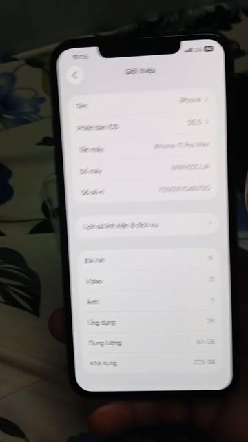 Apple iPhone 11 Pro Max Xám Đã sử dụng. Mua bán Điện thoại tại Thành phố Long Xuyên An Giang được đăng bởi Long Xuyên  hình 1
