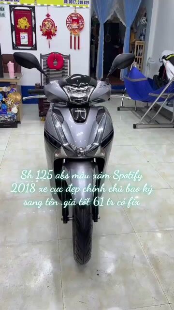 Honda SH 125 ABS 2018 Xám Lambo. Mua bán Xe máy tại Thành phố Vũng Tàu Bà Rịa - Vũng Tàu được đăng bởi XE MÁY BẢO THANH  TPVŨNG TÀU hình 1