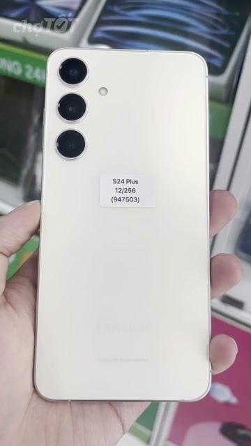 Samsung Galaxy S24 Plus 256GB Vàng hổ phách. Mua bán Điện thoại tại Quận Ngô Quyền Hải Phòng được đăng bởi TRAN SONG HA hình 1