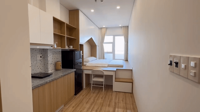 Cho thuê Căn hộ Chung cư Quận Ngũ Hành Sơn Đà Nẵng diện tích 30 m² giá 4,8 triệu/tháng