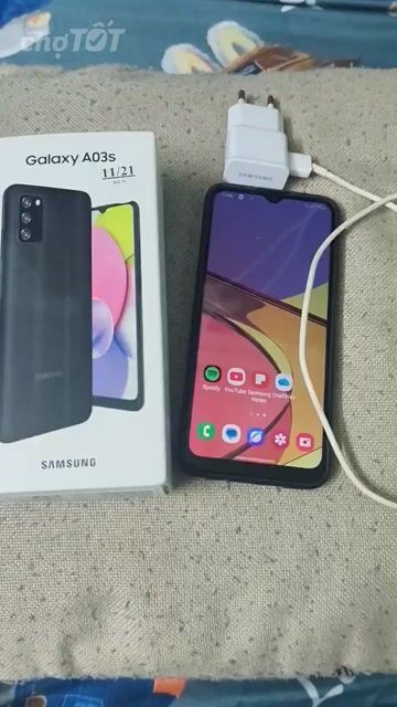 Samsung Galaxy A03s 4GB 64GB Đen. Mua bán Điện thoại tại Thành phố Phan Thiết Bình Thuận được đăng bởi HÀNG GIÁ RẺ hình 1