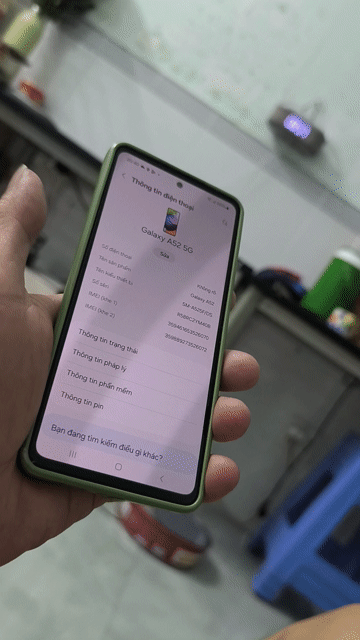 Samsung A52 5G màn Rin.máy trần. full chức Năng. Mua bán Điện thoại tại Quận 4 Tp Hồ Chí Minh được đăng bởi Mobile TV  hình 1