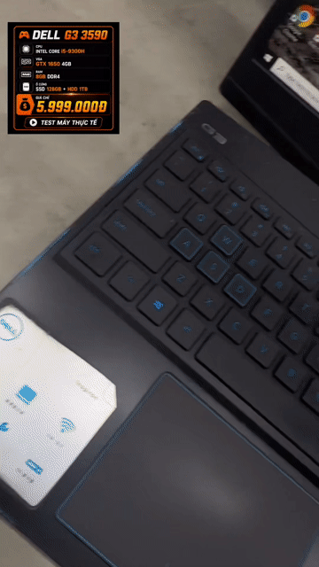 Dell G3 3590 i5-9300H 15.6 inch 8GB/SSD 128GB+HDD. Mua bán Laptop tại undefined undefined được đăng bởi TRƯƠNG HUY HOÀNG hình 1