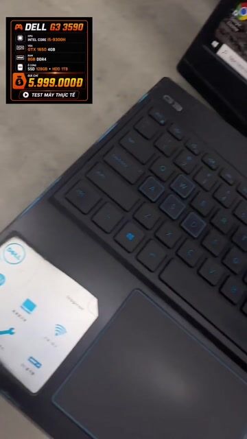 Dell G3 3590 i5-9300H 15.6 inch 8GB/SSD 128GB+HDD. Mua bán Laptop tại undefined undefined được đăng bởi TRƯƠNG HUY HOÀNG hình 1