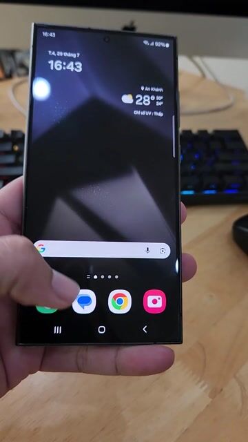 Samsung S24 Ultra 5G 12GB/256GB Đen. Mua bán Điện thoại tại Quận Ninh Kiều Cần Thơ được đăng bởi hiển mobile hình 1
