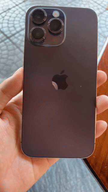 Apple iPhone 14 Pro Max Tím Đã qua sử dụng. Mua bán Điện thoại tại Huyện Phú Vang Thừa Thiên Huế được đăng bởi nguyen van ry hình 1