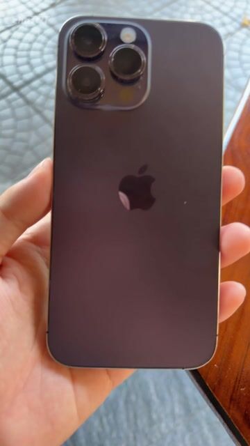 Apple iPhone 14 Pro Max Tím Đã qua sử dụng. Mua bán Điện thoại tại Huyện Phú Vang Thừa Thiên Huế được đăng bởi nguyen van ry hình 1