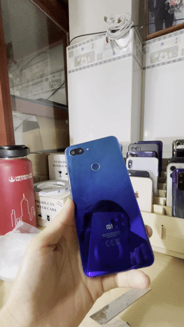 Xiaomi Mi 8 Lite 64GB Xanh tím bao mượt. Mua bán Điện thoại tại Quận Bình Tân Tp Hồ Chí Minh được đăng bởi Tantaimobile hình 1