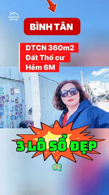 Mua bán Đất Quận Bình Tân Tp Hồ Chí Minh diện tích 360 m² giá 13,7 tỷ