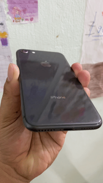 iPhone 8 64GB Đen nguyên rin ,vân tay nhạy. Mua bán Điện thoại tại Quận Hải Châu Đà Nẵng được đăng bởi Linh  hình 1