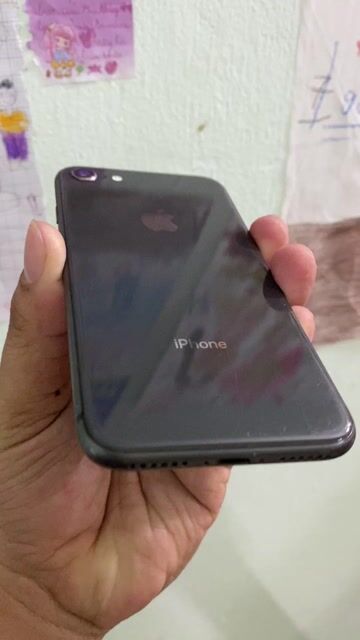 iPhone 8 64GB Đen nguyên rin ,vân tay nhạy. Mua bán Điện thoại tại Quận Hải Châu Đà Nẵng được đăng bởi Linh  hình 1