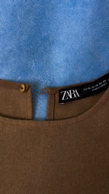 Đầm Zara Nữ Vải Nâu dưới 50kg vừa. Mua bán Quần áo tại Huyện Kim Động Hưng Yên được đăng bởi Hoàng Mai hình 1