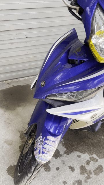Yamaha Exciter 135 Xanh Trắng Thể Thao. Mua bán Xe máy tại Quận Cẩm Lệ Đà Nẵng được đăng bởi Vinh Quang hình 1