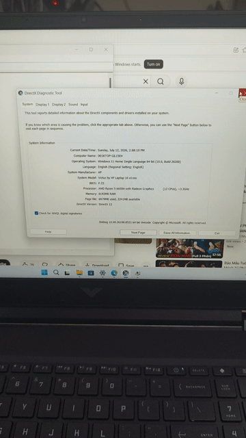 HP Victus 16-e1106AX Ryzen 5 8GB/512GB Đen. Mua bán Laptop tại Quận Đống Đa Hà Nội được đăng bởi tshop tây sơn hình 1