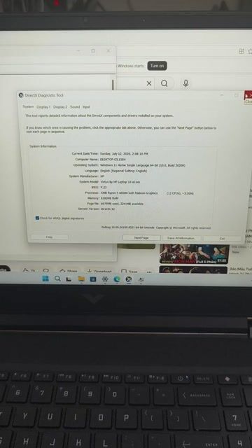 HP Victus 16-e1106AX Ryzen 5 8GB/512GB Đen. Mua bán Laptop tại Quận Đống Đa Hà Nội được đăng bởi tshop tây sơn hình 1