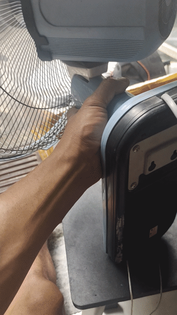Quạt treo tường Asia VY357 Xanh 55W. Mua bán Quạt tại Quận Bình Tân Tp Hồ Chí Minh được đăng bởi Điên tư Phuc An  hình 1