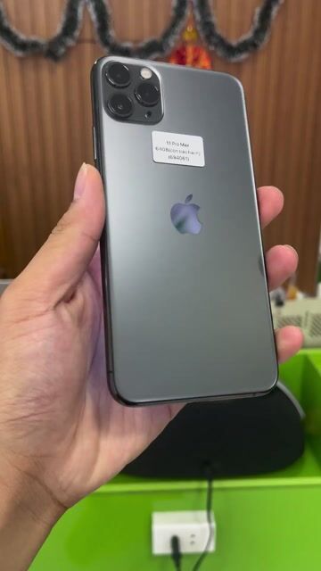 Apple iPhone 11 Pro Max 64GB Đen. Mua bán Điện thoại tại Quận Ngô Quyền Hải Phòng được đăng bởi lê thanh thuỷ hình 1