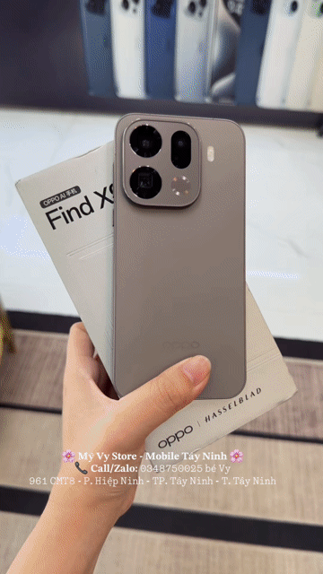 OPPO Find X9 Pro 512GB Xám Like New. Mua bán Điện thoại tại Thành phố Tây Ninh Tây Ninh được đăng bởi Mỹ Vy Store Mobile Tây Ninh hình 1