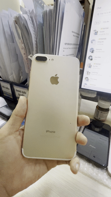Apple iPhone 7 Plus 128GB Vàng q tế zin full. Mua bán Điện thoại tại Quận Bình Tân Tp Hồ Chí Minh được đăng bởi Tantaimobile hình 1