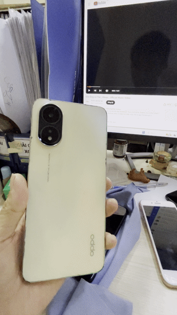 Oppo A38 128GB Trắng zin bao mượt. Mua bán Điện thoại tại Quận Bình Tân Tp Hồ Chí Minh được đăng bởi Tantaimobile hình 1