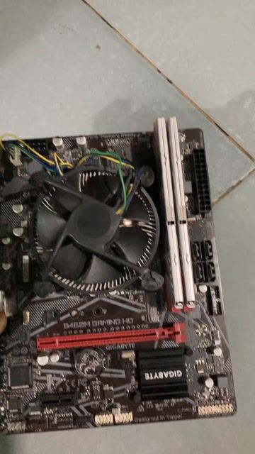 Combo Gigabyte B460M i3 10105f 16GB. Mua bán Linh kiện (RAM, Card...) tại Thành phố Vinh Nghệ An được đăng bởi NTH hình 1