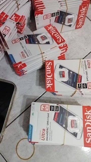 Thẻ nhớ SanDisk Ultra 64GB. Mua bán Phụ kiện (Màn hình, Chuột...) tại Quận Tân Phú Tp Hồ Chí Minh được đăng bởi ĐẠI LÝ CAMERA QUAN SÁT hình 1