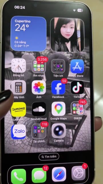 Apple iPhone 13 256GB Trắng Đã sử dụng. Mua bán Điện thoại tại Quận Ba Đình Hà Nội được đăng bởi Yến Vũ hình 1