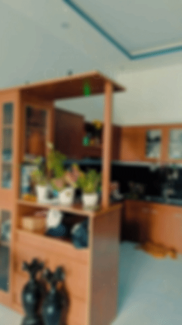 Tủ bếp Nhựa Plus Nâu Quầy bar. Mua bán Tủ, kệ gia đình tại Quận Liên Chiểu Đà Nẵng được đăng bởi Xưởng nội thất nhựa Chinhuei 490 Âu Cơ Đà Nẵng hình 1