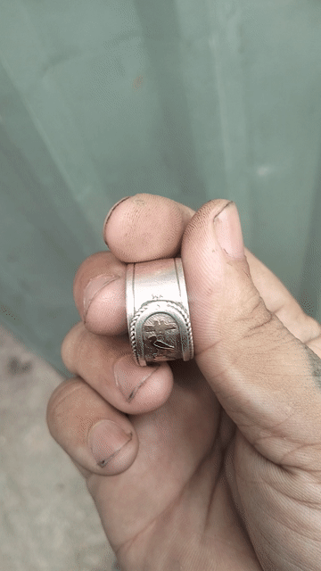 Nhẫn Bạc Vàng Ngoại. Mua bán Phụ kiện thời trang khác tại Huyện Hóc Môn Tp Hồ Chí Minh được đăng bởi Tèo Ve Chai hình 1