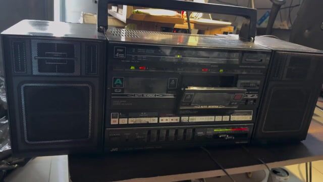 Đài Radio Cassette JVC PC-W350J Đen. Mua bán Tivi, Âm thanh tại Thành phố Thủ Đức Tp Hồ Chí Minh được đăng bởi Nhân hình 1