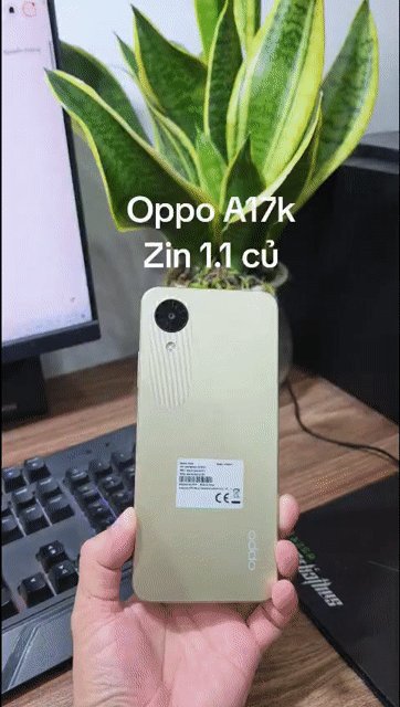OPPO A17k 64GB Zin nguyên cây, full chức năng. Mua bán Điện thoại tại Quận Hà Đông Hà Nội được đăng bởi Shop Điện Thoại Cũ Zin hình 1