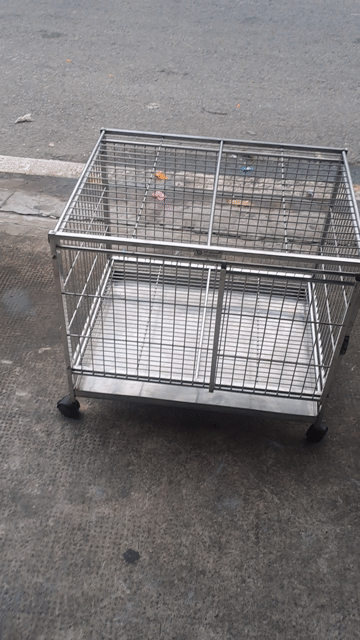 Chuồng thú cưng Mỹ Nhung Inox Tháo ráp 70x55x60cm. Mua bán Phụ kiện, Thức ăn, Dịch vụ tại Thành phố Thuận An Bình Dương được đăng bởi Dung hình 1