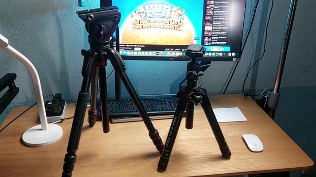 Chân máy ảnh Manfrotto 190 Go Đen. Mua bán Máy ảnh, Máy quay tại Quận Hải Châu Đà Nẵng được đăng bởi Nguyễn Văn Mè hình 1