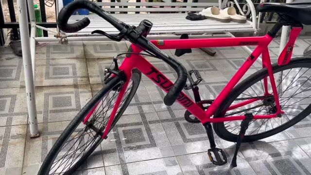 Xe đạp thể thao FIXED GEAR TSUNAMI SMN100 92%. Mua bán Xe đạp tại Thành phố Biên Hòa Đồng Nai được đăng bởi Lucky hình 1