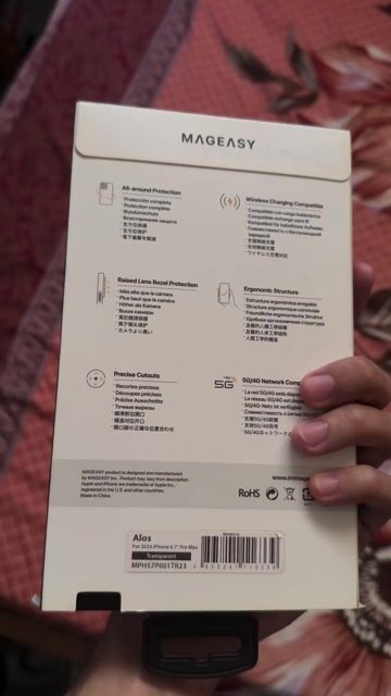 Ốp lưng chống sốc Mageasy iPhone 15 Pro Max. Mua bán Phụ kiện (Màn hình, Chuột...) tại Quận Sơn Trà Đà Nẵng được đăng bởi Phú Nguyễn hình 1