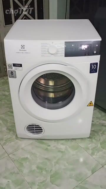 Máy sấy quần áo Electrolux 8kg Trắng Thái Lan. Mua bán Máy giặt tại Quận Bình Thạnh Tp Hồ Chí Minh được đăng bởi PHI DƯƠNG tủ lạnh máy giặt hình 1
