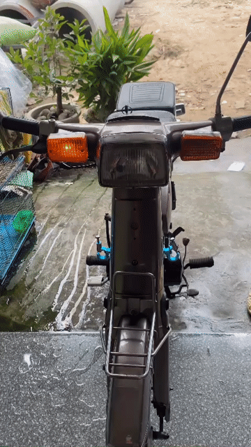 Honda DM70 Nâu Nhật Bản. Mua bán Xe máy tại Thành phố Thủ Đức Tp Hồ Chí Minh được đăng bởi Phan Thị Bích Liên  hình 1