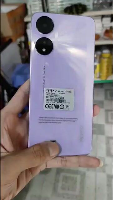 Điện thoại Oppo A78 5G Ram 6G/128GB Máy đẹp 99%. Mua bán Điện thoại tại Quận Tân Phú Tp Hồ Chí Minh được đăng bởi Mobile Việt  hình 1