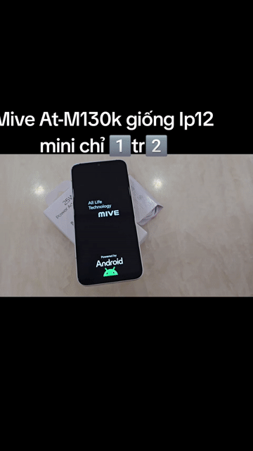 Mive At-M130K 128GB Trắng Hàn Quốc. Mua bán Điện thoại tại Huyện Châu Thành Tây Ninh được đăng bởi Trần Thiên Minh hình 1