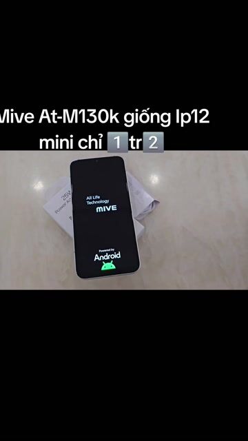 Mive At-M130K 128GB Trắng Hàn Quốc. Mua bán Điện thoại tại Huyện Châu Thành Tây Ninh được đăng bởi Trần Thiên Minh hình 1