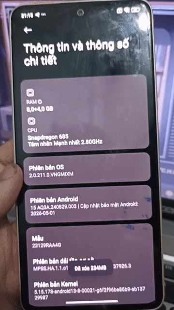 Xiaomi Redmi Note 13 128GB Vàng hồng. Mua bán Điện thoại tại Thành phố Thủ Đức Tp Hồ Chí Minh được đăng bởi Thanh Ly SD hình 1