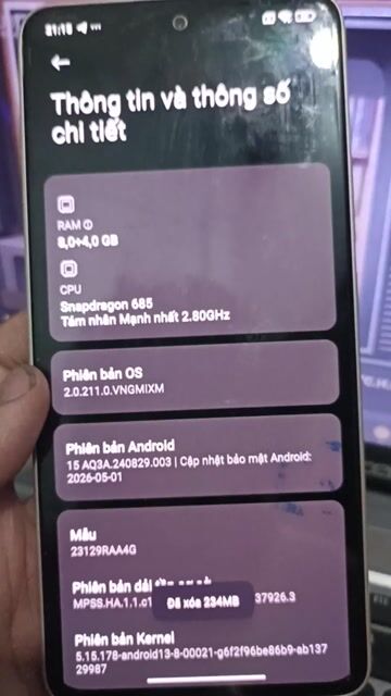 Xiaomi Redmi Note 13 128GB Vàng hồng. Mua bán Điện thoại tại Thành phố Thủ Đức Tp Hồ Chí Minh được đăng bởi Thanh Ly SD hình 1