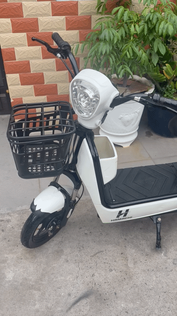 Xe đạp điện OSTA 8 Trắng Đã sử dụng. Mua bán Xe đạp tại Quận Bình Tân Tp Hồ Chí Minh được đăng bởi XE ĐIỆN GIÁ KHO hình 1