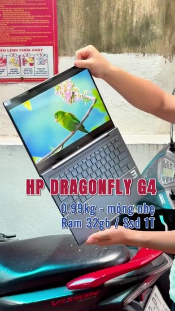 HP Dragonfly G4 32GB Ram / 1TB SSD. Mua bán Laptop tại Quận Đống Đa Hà Nội được đăng bởi Bùi Huyền Mỹ hình 1
