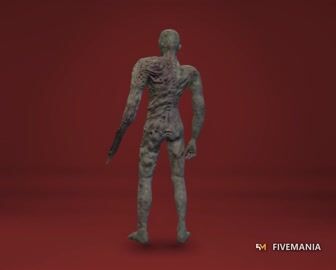 Damon | FiveM Male Ped | Undead Zombie Character | Multiple Outfits | Optimized & Fivem Ready [Add-On], video preview