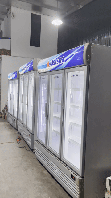 Tủ mát Alaska đã qua sử dụng dài hạn. Mua bán Tủ lạnh tại Quận Cầu Giấy Hà Nội được đăng bởi Kho Tủ Đông Tủ Mát Miền Bắc  hình 1