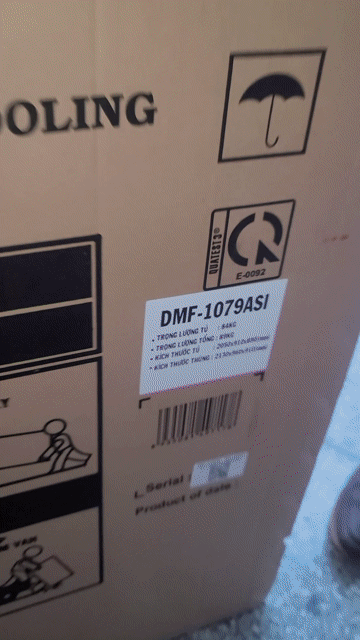 Tủ đông 1000L darling smart inverter mới thùng.. Mua bán Tủ lạnh tại Huyện Nhà Bè Tp Hồ Chí Minh được đăng bởi Thanh Hải hình 1